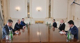 İlham Aliyev, Rusya Federasyonu Güvenlik Konseyi Sekreterini kabul etti