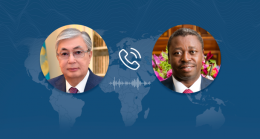 Kassym-Jomart Tokayev holds telephone conversation with the President of the Republic of Togo Faure Gnassingbé