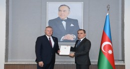 Bakan Jeyhun Bayramov’un Letonya’nın yeni Azerbaycan Büyükelçisi Edgars Skuya ile görüşmesine ilişkin basın açıklaması