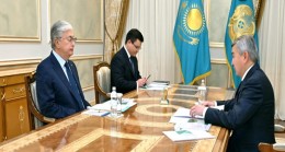 Devlet Başkanı, JSC National Management Holding Yönetim Kurulu Başkanı Bayterek Nurlan Baybazarov’u kabul etti