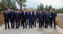 Cumhurbaşkanı Ersin Tatar, Kurucu Cumhurbaşkanı Rauf Raif Denktaş’ın anıt mezarında düzenlenen törene katıldı