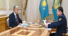 Cumhurbaşkanı, İçişleri Bakanı Yerzhan Sadenov’u kabul etti