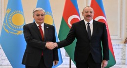 Kassym-Jomart Tokayev ve İlham Aliyev görüştü