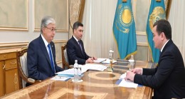 Devlet başkanı Astanalı Akim’i Zhenis Kasymbek’i kabul etti