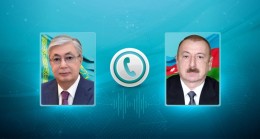 Kassym-Jomart Tokayev, Azerbaycan Cumhurbaşkanı İlham Aliyev ile telefon görüşmesi yaptı