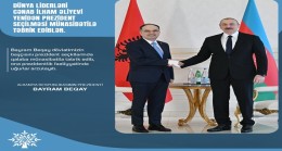 Albaniya Respublikasının Prezidenti Bayram Beqay İlham Əliyevə zəng edib