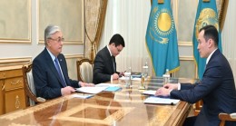 Devlet başkanı, NC QazaqGaz JSC Yönetim Kurulu Başkanı Sanzhar Zharkeshov’u kabul etti