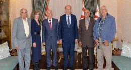 Cumhurbaşkanı Ersin Tatar, Yağmuralanlılarla görüştü