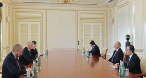 İlham Aliyev, Bulgaristan Halk Meclisi Başkanını kabul etti