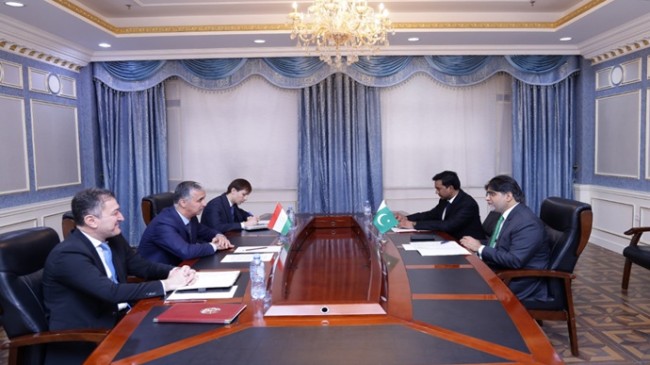 Meeting of the First Deputy Minister of Foreign Affairs of the Republic of Tajikistan with the Ambassador of the Islamic Republic of Pakistan