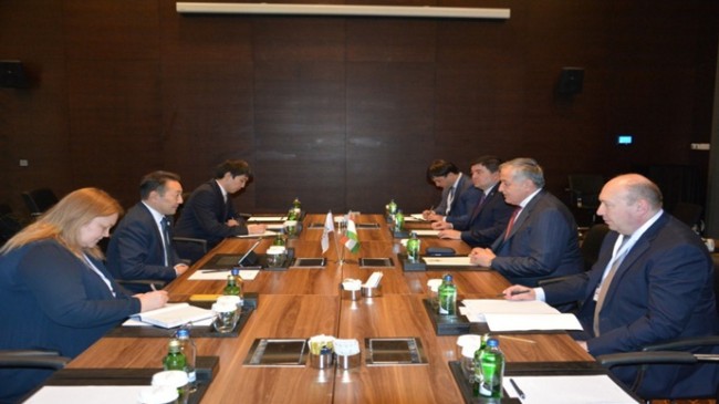 Tacikistan Dışişleri Bakanı’nın CICA Genel Sekreteri ile görüşmesi