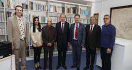 Cumhurbaşkanı Ersin Tatar, Mahmut İslamoğlu Kıbrıs Kitaplığı’nın açılış töreninde konuştu