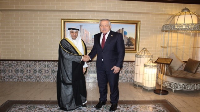 Meeting of the Minister of Foreign Affairs of the Republic of Tajikistan with the Secretary General of the Cooperation Council for the Arab States of the Gulf