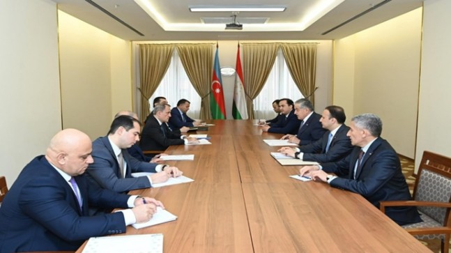 Tacikistan ve Azerbaycan Dışişleri Bakanları Toplantısı