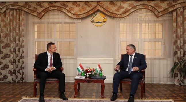 Macaristan Dışişleri ve Ticaret Bakanı ile Toplantı